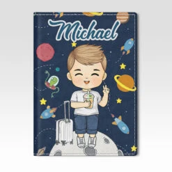 All You Need Is Love And A Passport - Travel Personalized Custom Passport Cover, Passport Holder - Holiday Vacation Gift, Gift For Adventure Travel Lovers -Pawfect House Sale Thumb3 f5972056 b6dc 4e77 bf8a 8e4023aac19a