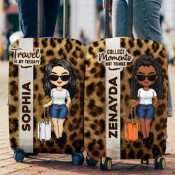 And She Lived Happily Ever After - Travel Personalized Custom Luggage Cover - Gift For Travel Lovers -Pawfect House Sale thumb 3 141e2caf 2100 47a6 8d6e 55a4a560b17f