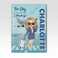 Adventures Fill Your Soul - Travel Personalized Custom Passport Cover, Passport Holder - Holiday Vacation Gift, Gift For Adventure Travel Lovers -Pawfect House Sale thumb 3 49670053 f4cf 42a6 8f23 36d3c458b7c2