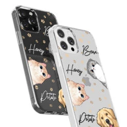 My Lovely Fur Baby - Dog & Cat Personalized Custom Clear Phone Case - Gift For Pet Owners, Pet Lovers -Pawfect House Sale thumb 4 4cfde2c1 c08e 4f4a 8b4d a48d4d64f752
