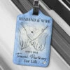 Husband And Wife Travel Partners For Life - Travel Personalized Custom Luggage Tag - Holiday Vacation Gift, Gift For Adventure Travel Lovers, Husband Wife, Anniversary