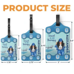 If Not Now Then When - Travel Personalized Custom Luggage Tag - Holiday Vacation Gift, Gift For Adventure Travel Lovers -Pawfect House Sale thumb4 84309774 e5be 488e ab72 1efc21257785