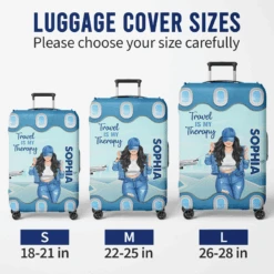 The Sky Is Calling And I Must Go - Travel Personalized Custom Luggage Cover - Gift For Traveling Lovers -Pawfect House Sale thumb5 6caac4c0 77aa 4ba2 a9a3 4b1ca0852e00