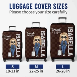 Personalized Custom Luggage Cover - Gift For Traveling Lovers, Travel Essentials For Women, Luggage Covers For Suitcase, Vacation Must Haves, Travel Gifts For Women, Honeymoon Essentials -Pawfect House Sale thumb5 adaa5503 2828 4075 92d5 fb0e2dda574c